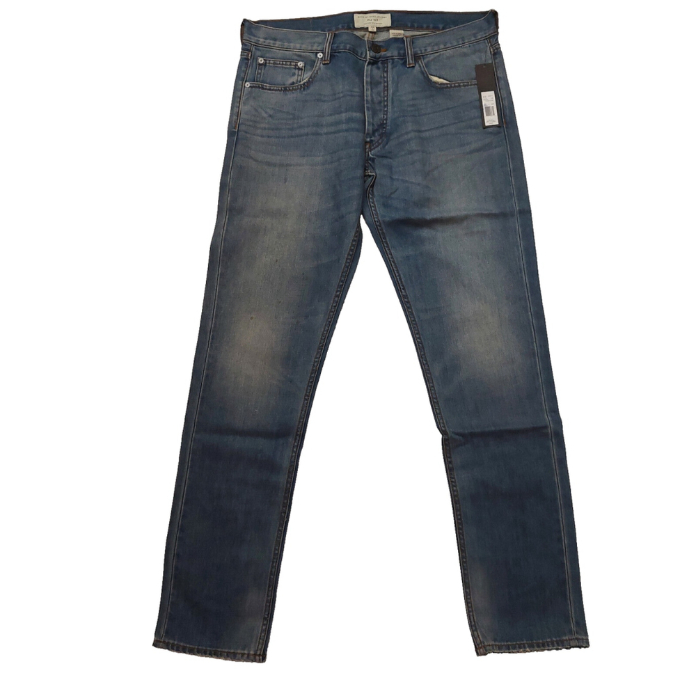 Marc by Marc Jacobs MJ 117 Low Rise Slim Tapered Summer Indigo Jeans 34x36 - Picture 4 of 16